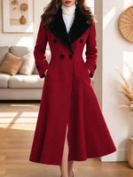 Vintage Elegant Lapel Art Casual Stylish Long Sleeve Dress