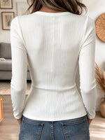 Retro Chic V-neck Art Casual Stylish Sheer Long Sleeve Shirt