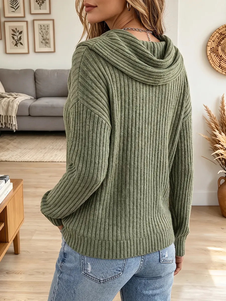 Vintage Elegant Knit Shirt