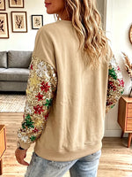 Vintage Elegant Sparkly Christmas Tree Sweatshirt
