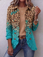 Vintage Elegant Plaid Patchwork Ruffled Jacket