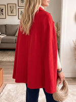Vintage Elegant Woolen Fabric Coat