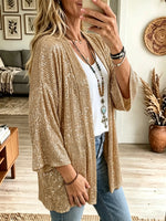 Women's Sequin Embellished Cardigan