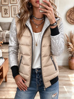 Women's Hooded Zip Up Lightweight Casual Winter Outerwear Coat
