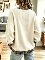 Vintage Pumpkin Pattern Art Casual Stylish Long Sleeve Sweatshirt
