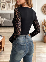 Vintage Elegant Irregular Cutouts Shirt