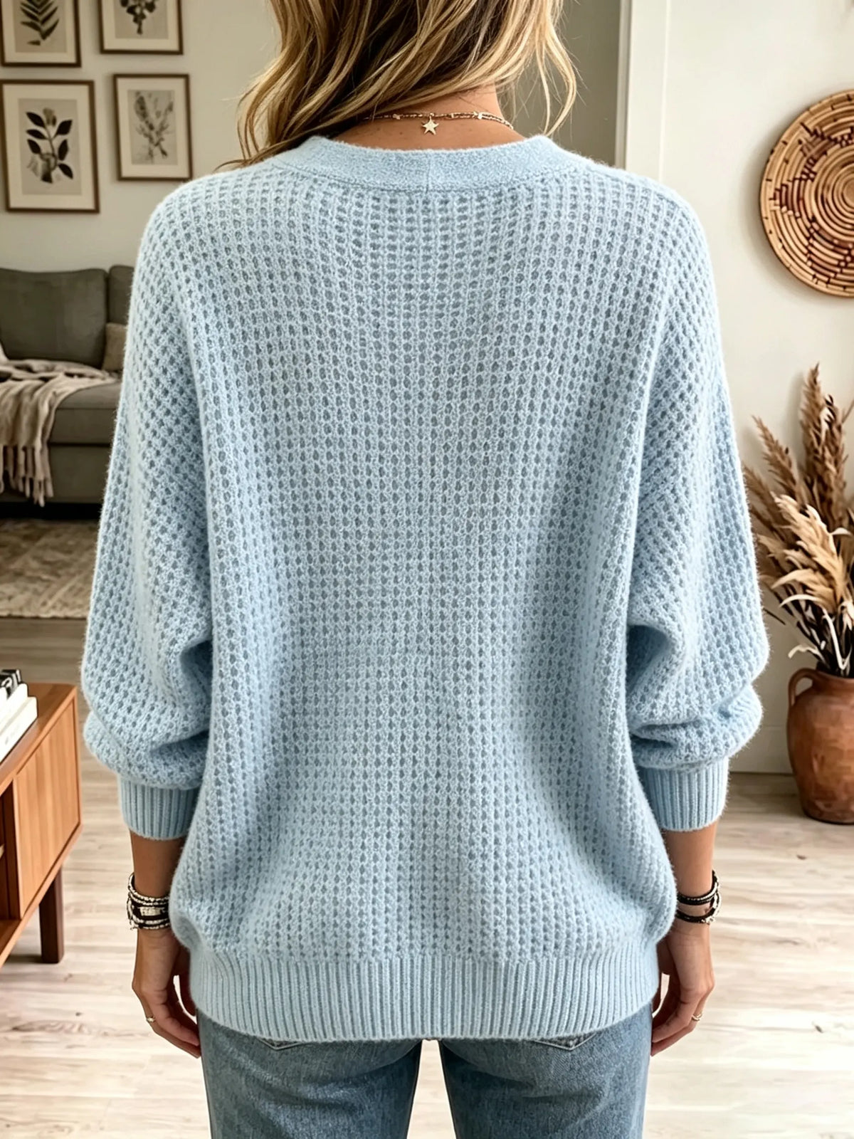 Women's Button-Down Knit Cardigan