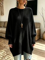 Vintage Elegant Casual Long Sweater